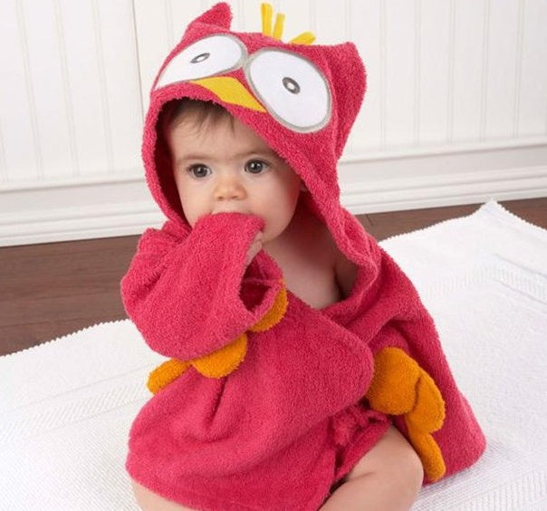Children's Bathrobes Baby Hooded