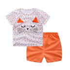 Cartoon Clothing Baby Boy Summer Clothes