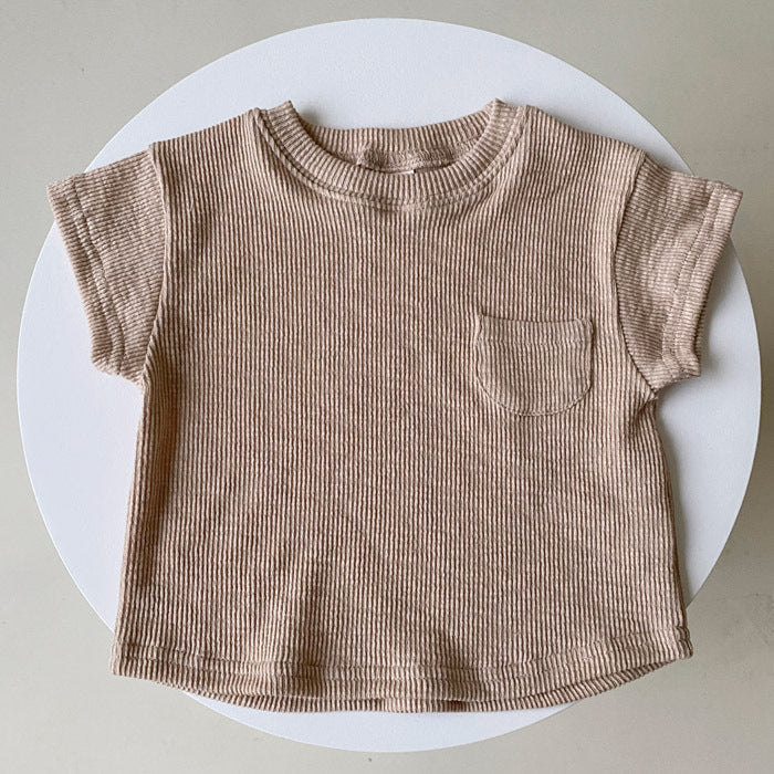 Fart Baby Romper-Loose Short-Sleeved Casual Children's Pants