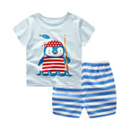 Cartoon Clothing Baby Boy Summer Clothes