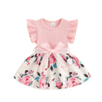 Girls Dress Summer Sleeveless Digital Printing