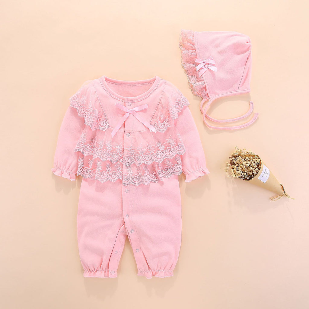 New Girls Net Yarn Bodysuit