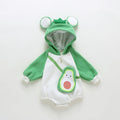 Newborn foot coveralls